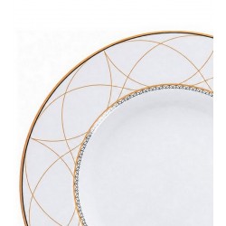 Prato 28cm Raso Solaris em Porcelana Tramontina